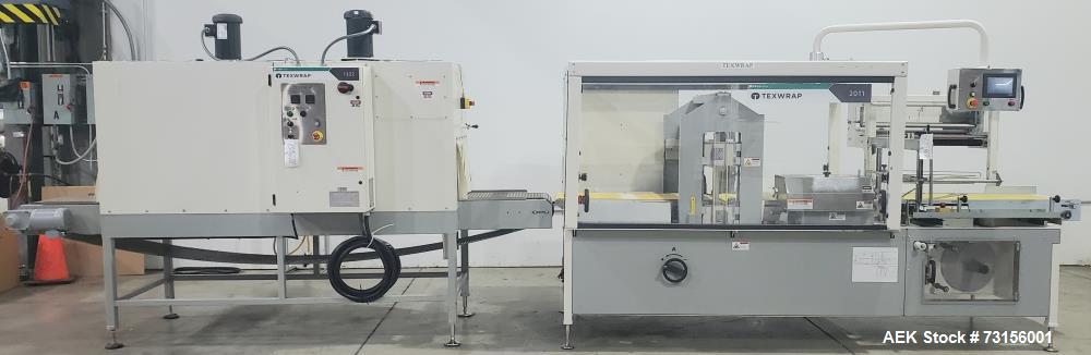 Used Texwrap Model ST-2011SSR Horizontal Side Seal Shrink Wrapper.